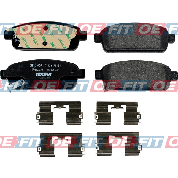 Brake Pad Set, disc brake (315 16 070 03 22)