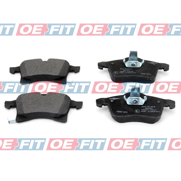 Brake Pad Set, disc brake (315 16 299 02 22)