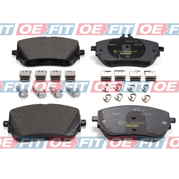 Brake Pad Set, disc brake (315 12 224 03 22)