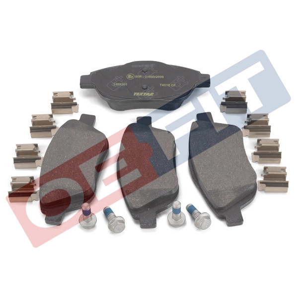 Brake Pad Set, disc brake (315 16 708 03 22)