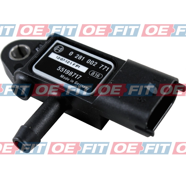 Sensor, exhaust pressure (412 16 202 02 22)