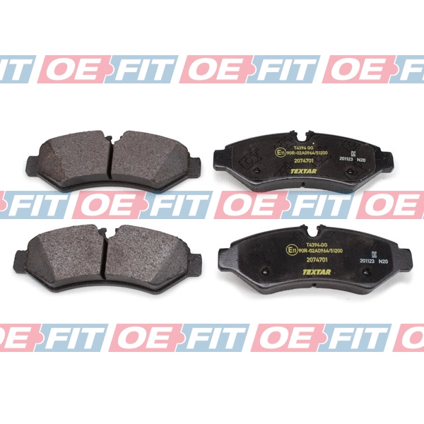 Brake Pad Set, disc brake (315 12 257 03 22)