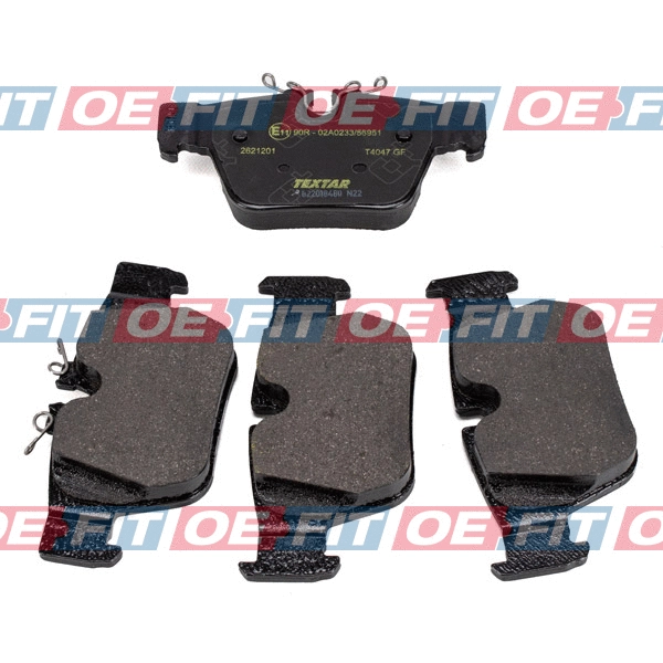 Brake Pad Set, disc brake (317 02 141 03 22)