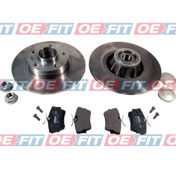 Brake Kit, disc brake (315 16 545 03 22)