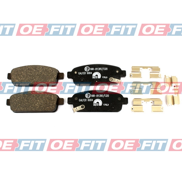 Brake Pad Set, disc brake (315 16 244 02 22)