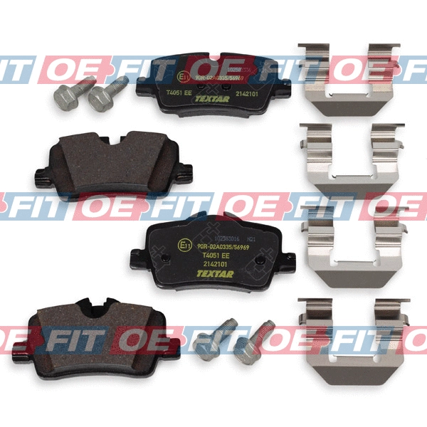 Brake Pad Set, disc brake (315 02 775 03 22)