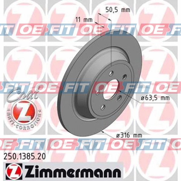 Brake Disc (315 06 377 03 22)
