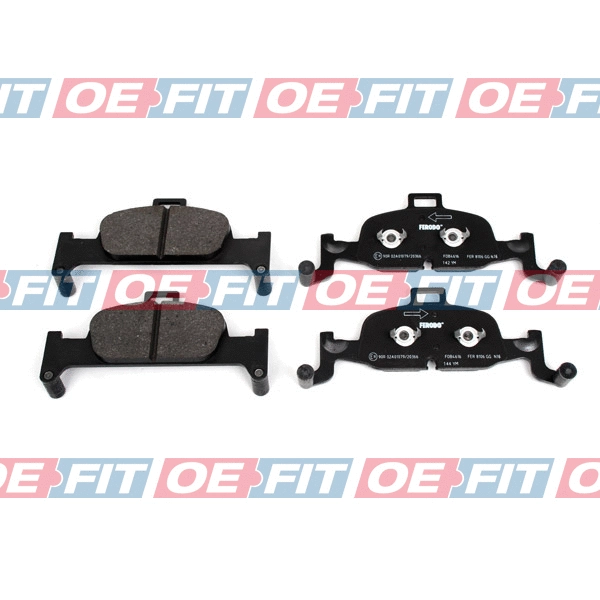 Brake Pad Set, disc brake (315 04 127 02 22)