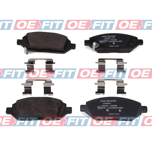 Brake Pad Set, disc brake (315 16 293 02 22)