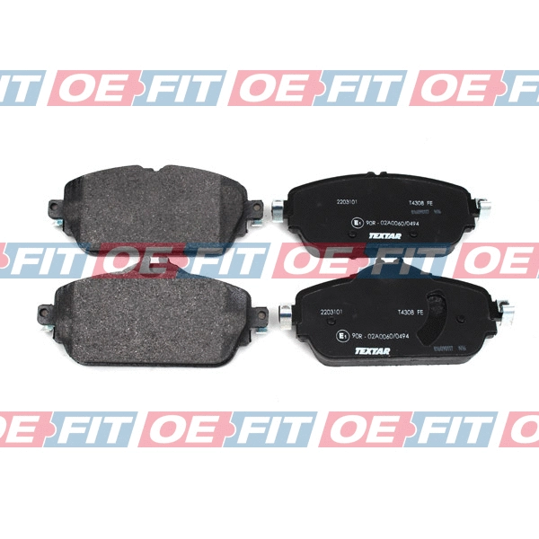 Brake Pad Set, disc brake (315 12 271 03 22)