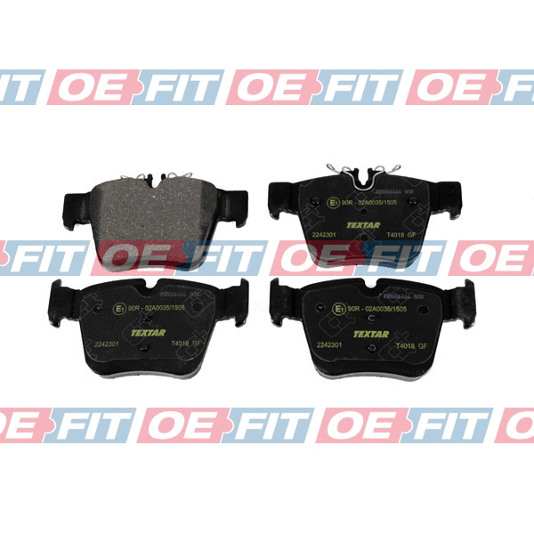 Brake Pad Set, disc brake (315 12 221 03 22)