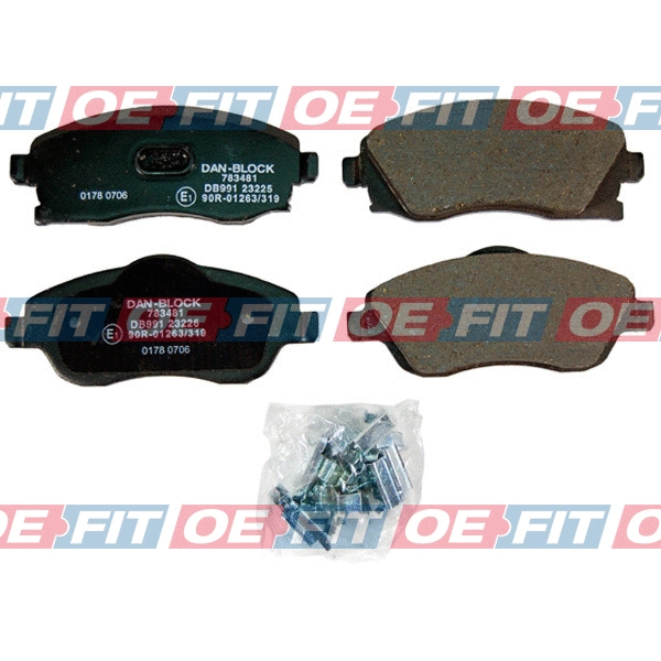Brake Pad Set, disc brake (315 16 130 02 22)