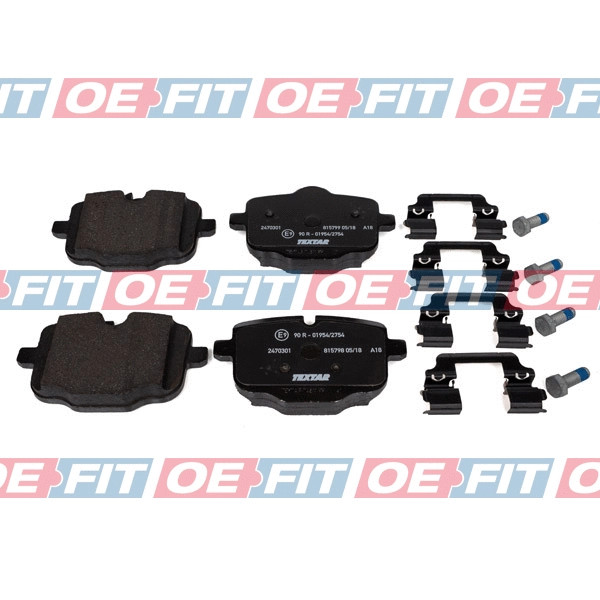 Brake Pad Set, disc brake (315 02 728 02 22)