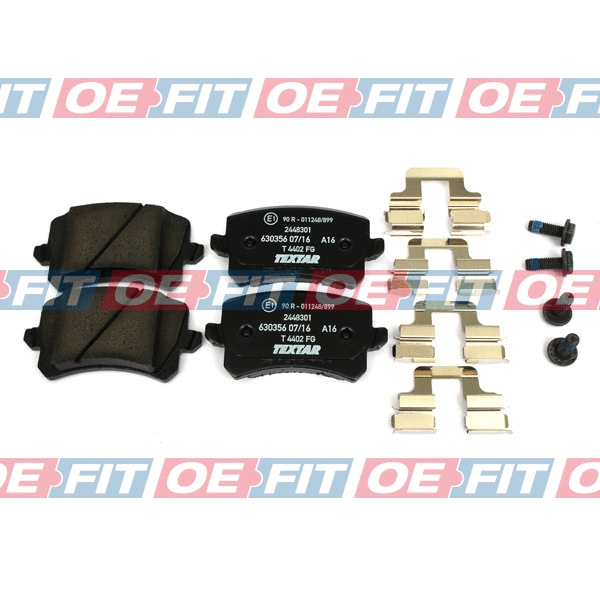 Brake Pad Set, disc brake (315 18 221 02 42)