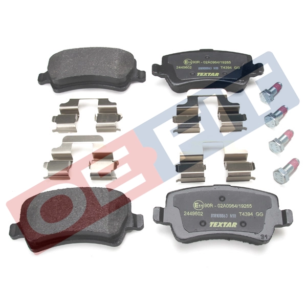 Brake Pad Set, disc brake (315 06 158 03 22)