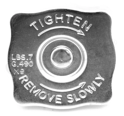 Cap, radiator (RC0045)