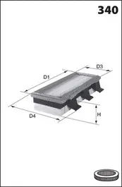 Air Filter (ELP3726)