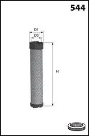 Secondary Air Filter (FA3458)