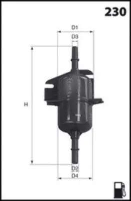 Fuel Filter (ELE6128)