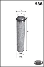 Secondary Air Filter (FA3102)