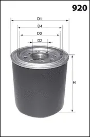 Air Dryer Cartridge, compressed-air system (ELD8100)