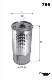 Oil Filter (ELH4253)