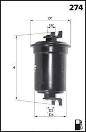 Fuel Filter (ELE6036)