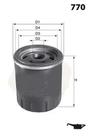 Oil Filter (ELH4257)