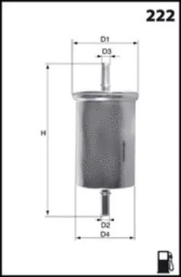 Fuel Filter (ELE6006)