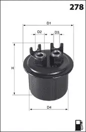 Fuel Filter (ELE6002)