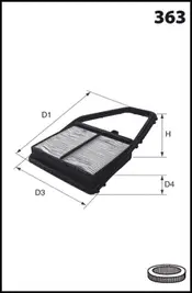 Air Filter (ELP9042)