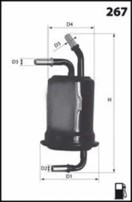 Fuel Filter (ELE6069)