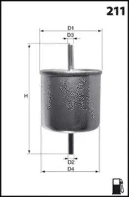 Fuel Filter (ELE6044)