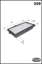 Air Filter (ELP3872)