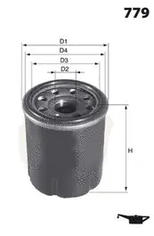 Oil Filter (ELH4233)