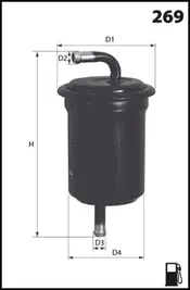 Fuel Filter (ELE6088)