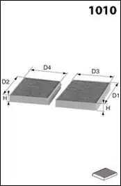 Filter, cabin air (JKR7217)