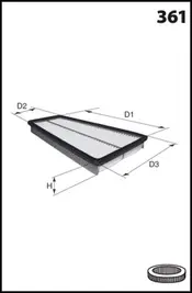 Air Filter (ELP3907)