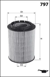 Oil Filter (ELH4339)