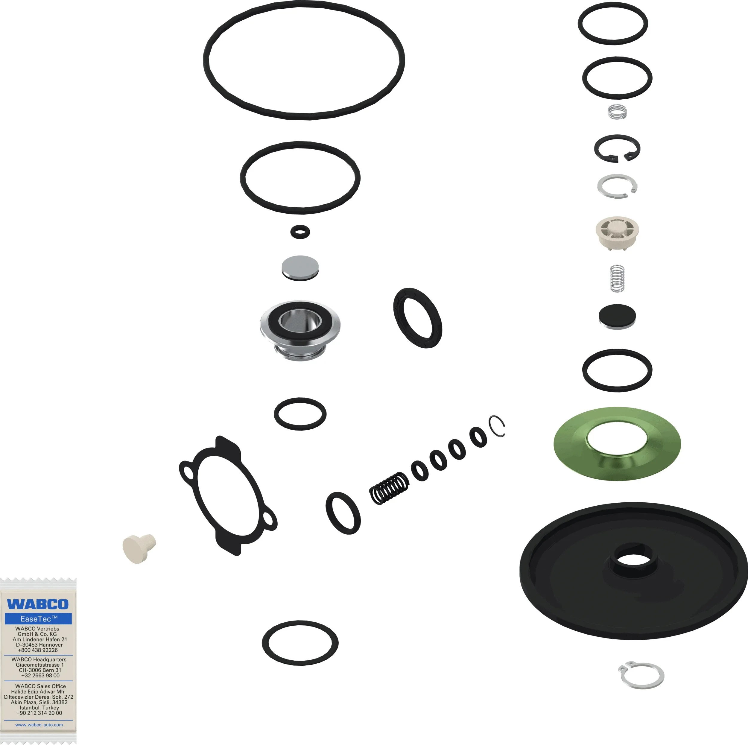 Repair Kit, brake force regulator (4757110012)