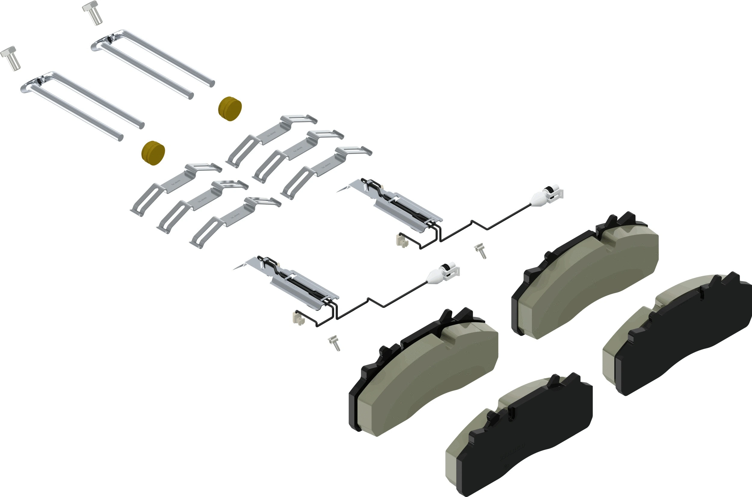 Brake Pad Set, disc brake (12999791)