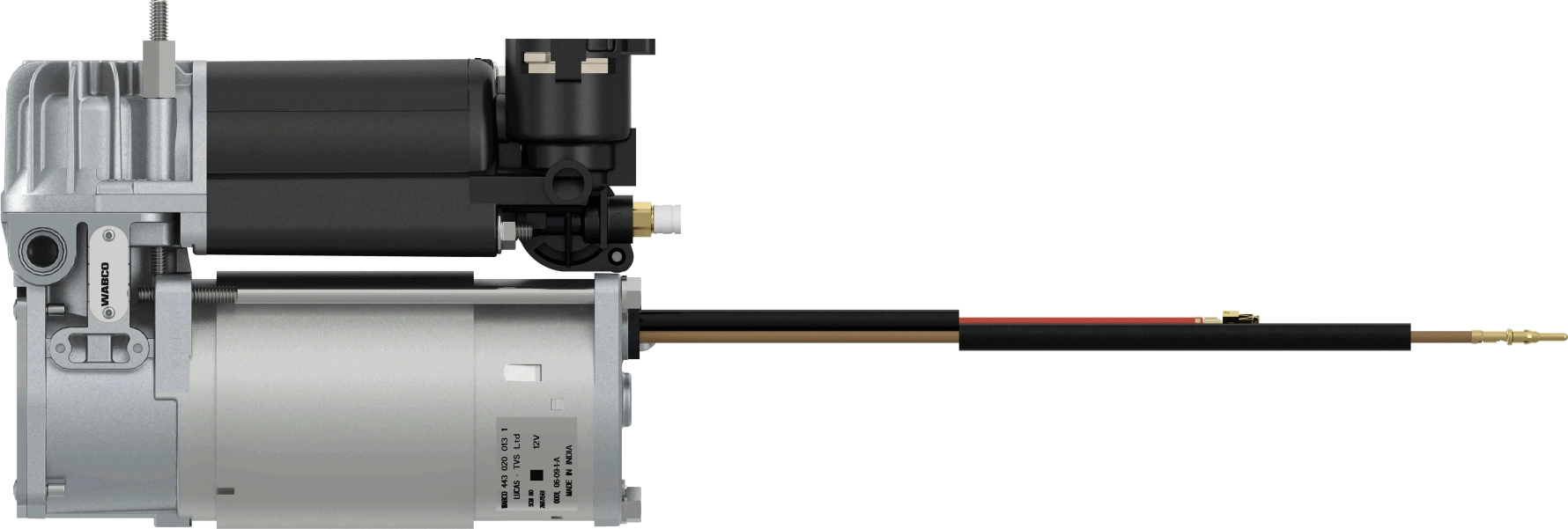 Compressor, compressed air system