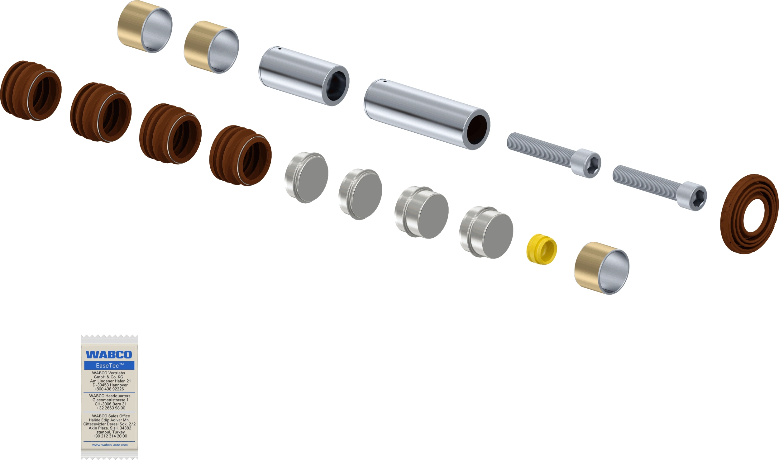 Repair Kit, brake caliper (12999738VT)