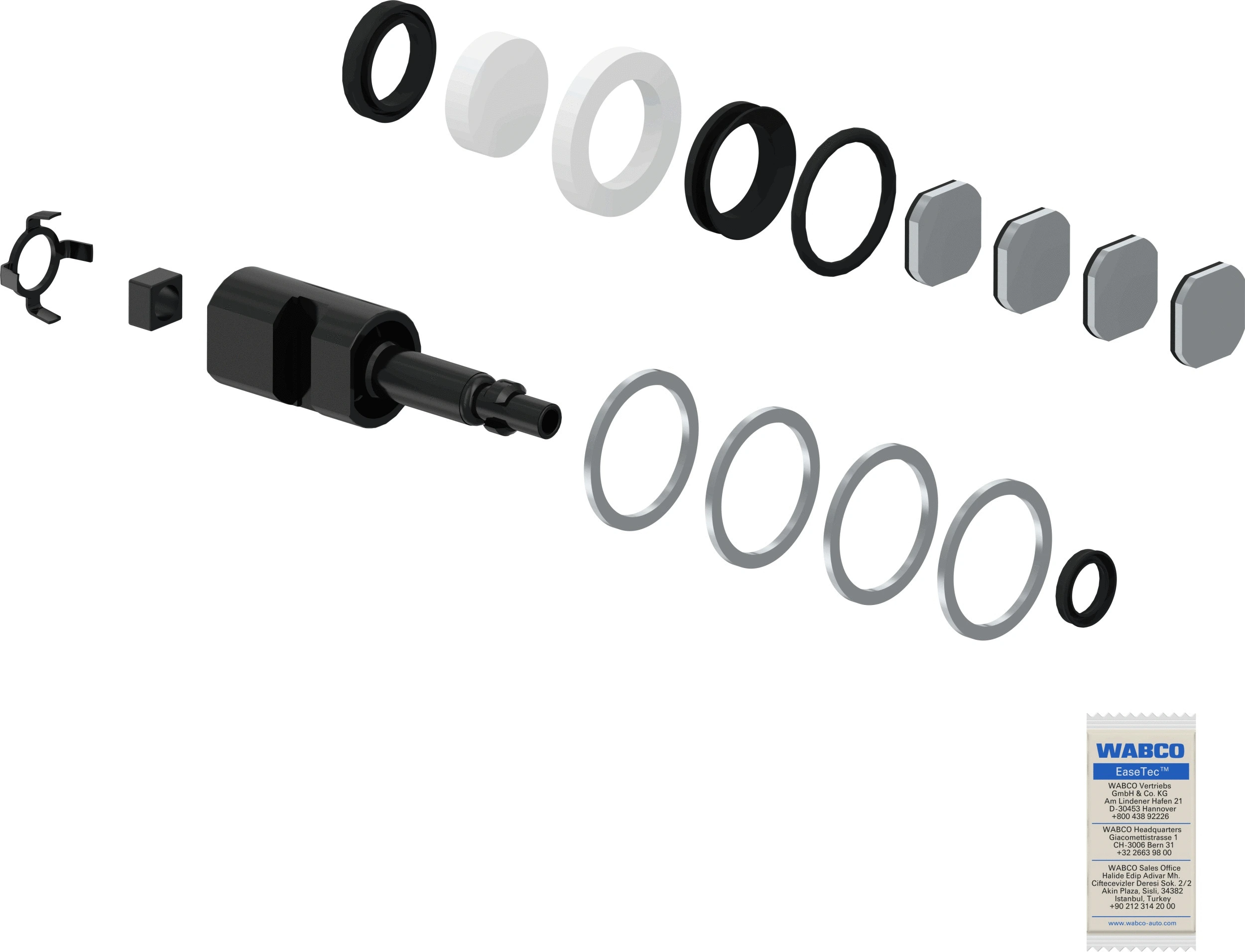 Repair Kit, air spring valve (4640060002)