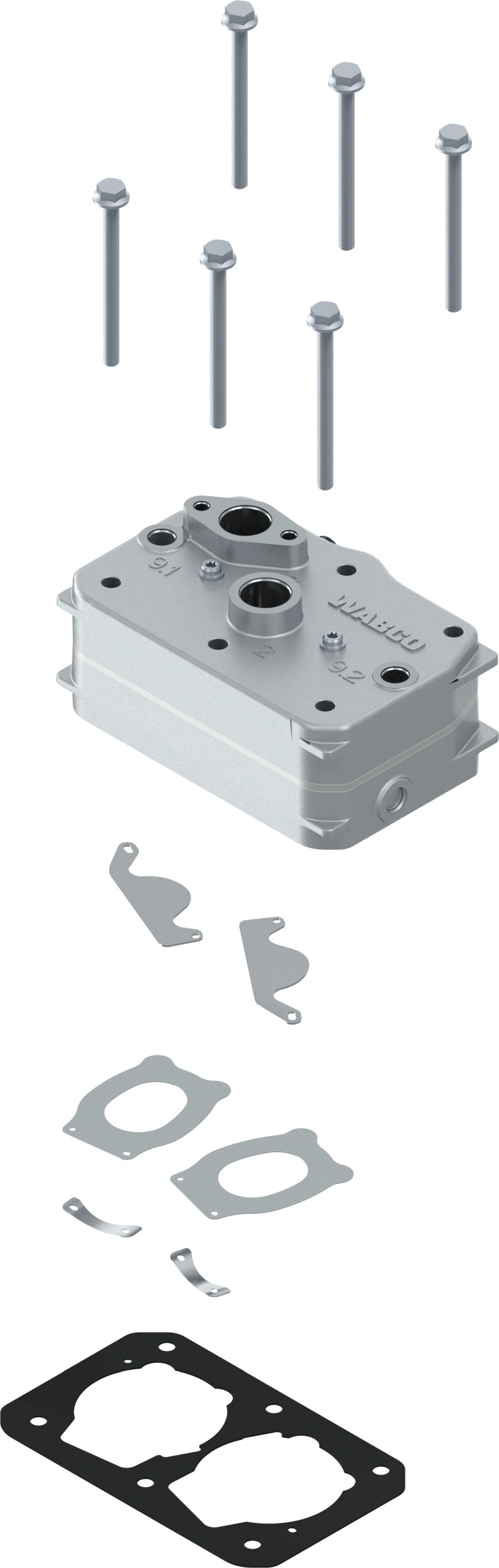 Repair kit, air compressor (4124420002)