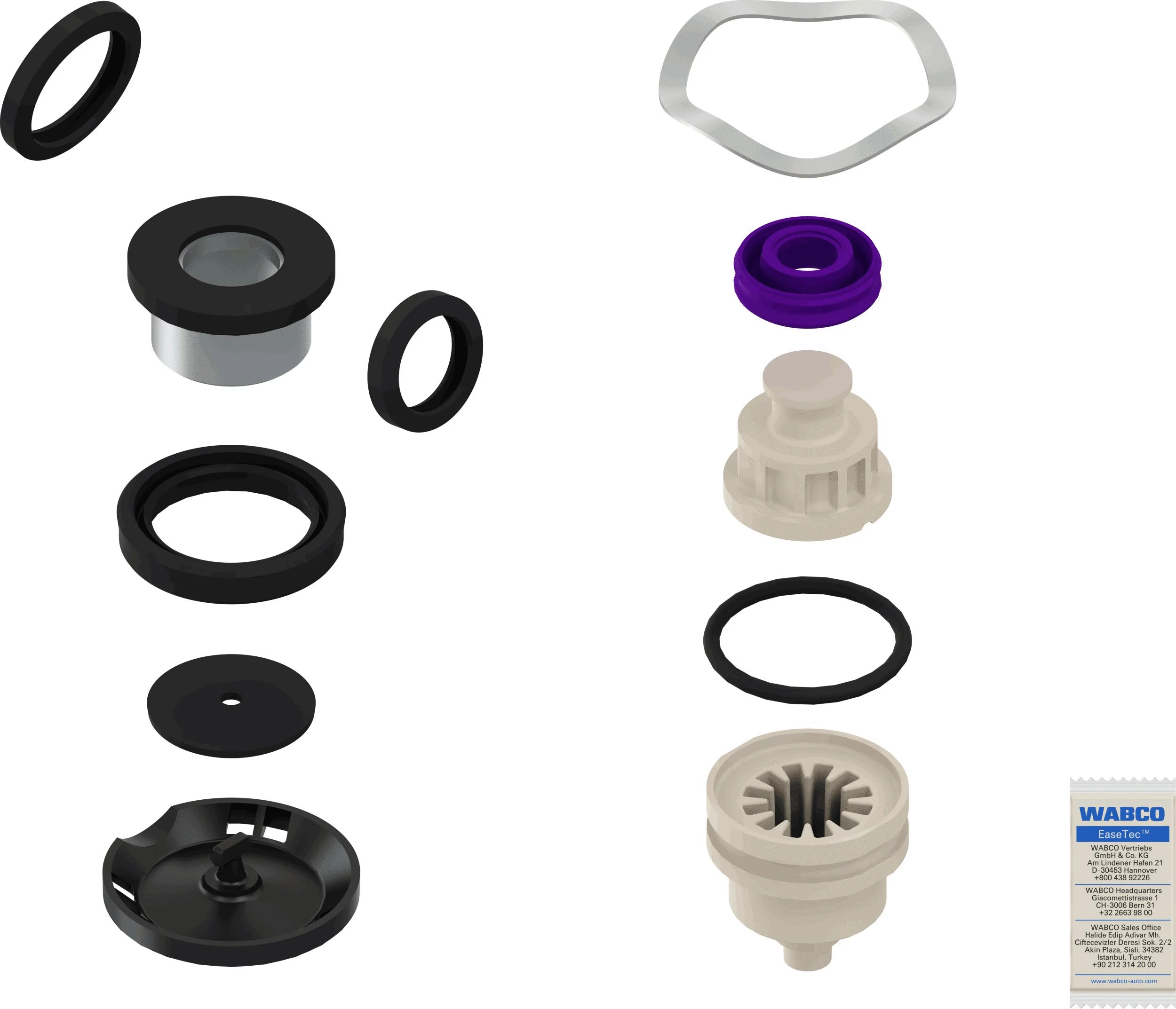 Repair Kit, clutch booster (9700519782)