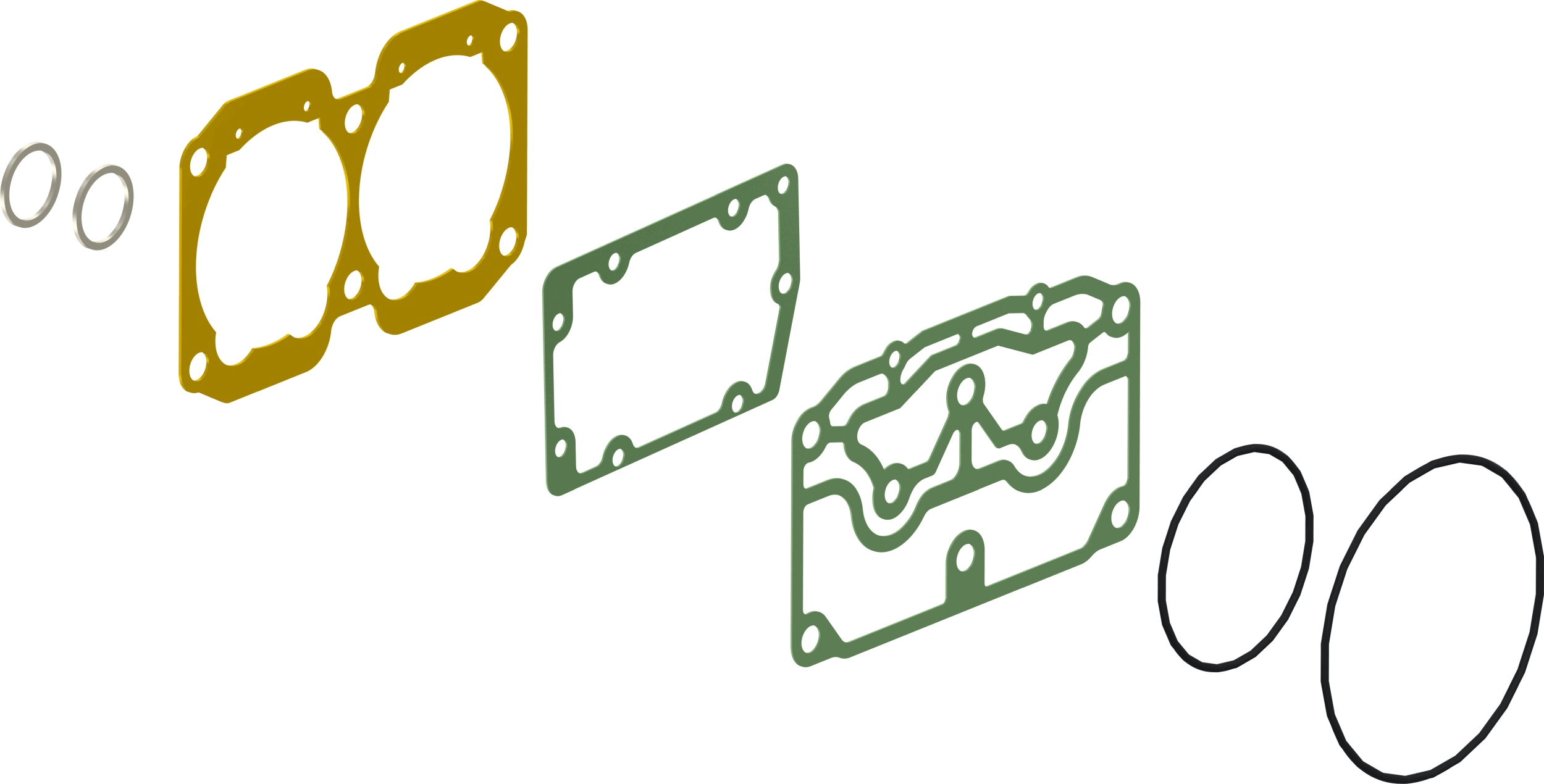 Repair kit, air compressor (9115050012)