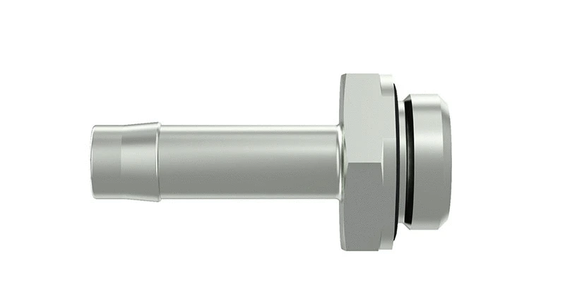Connector, compressed air line