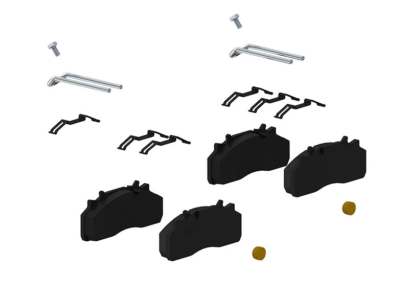 Brake Pad Set, disc brake (12999737VT)