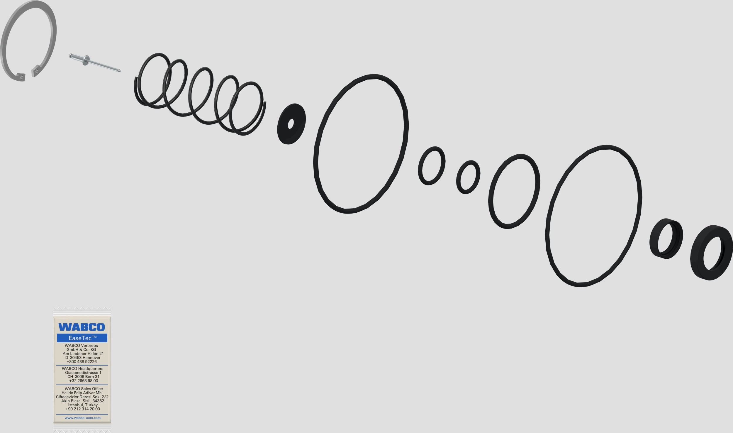 Repair Kit, relay valve (9730010022)